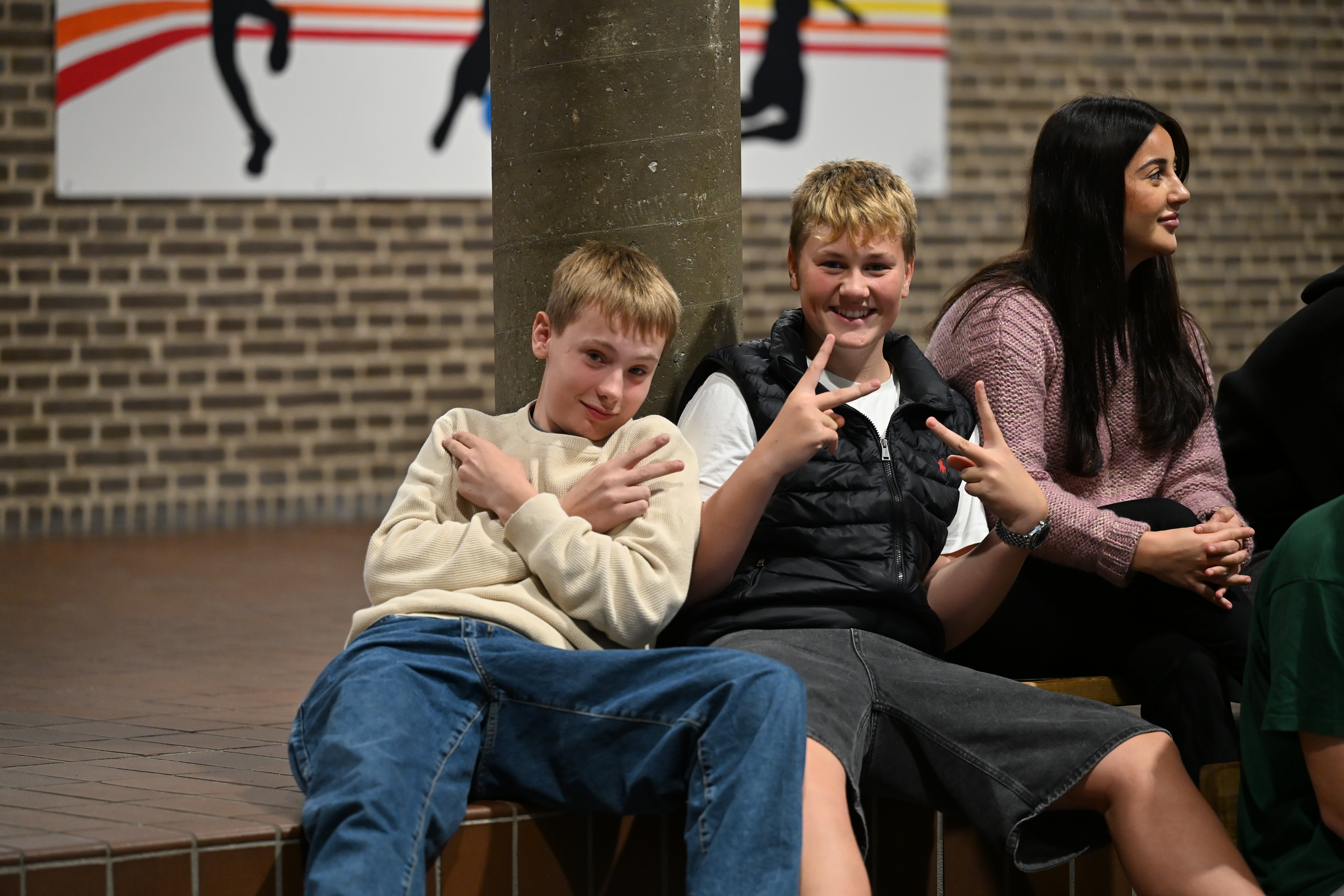 Elever på Tirsdalens Skole